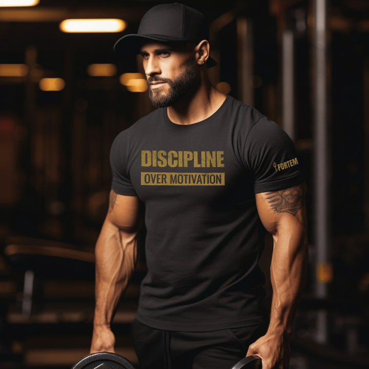 Discipline Over Motivation T-Shirt