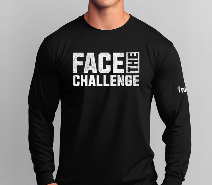 Face The Challenge — Long Sleeve Tee