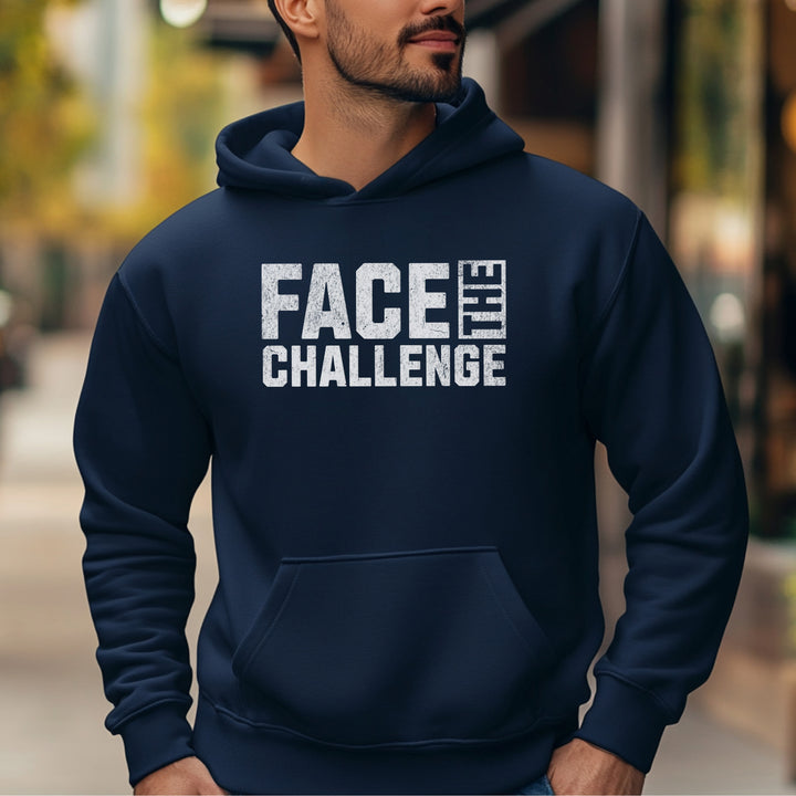 Face The Challenge Oversized heavyweight hoodie