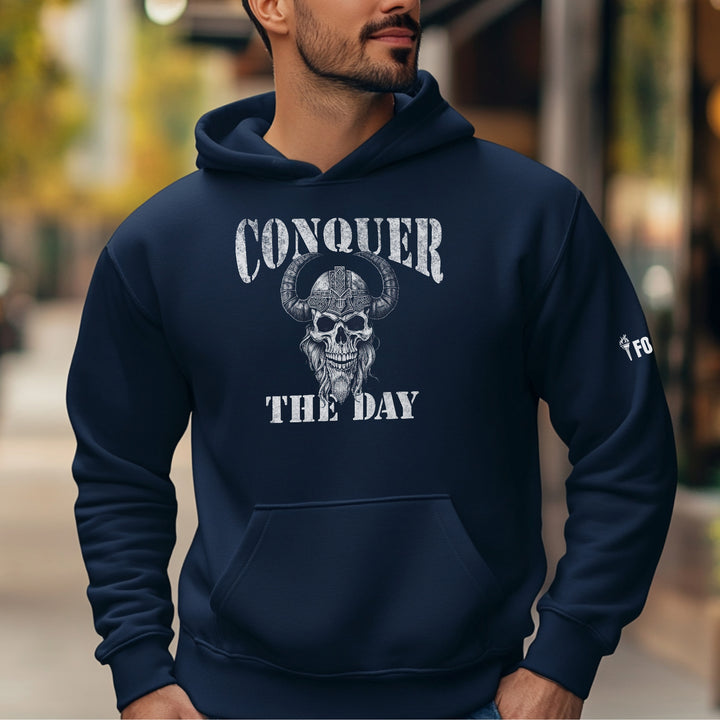 Conquer The Day — Hoodie