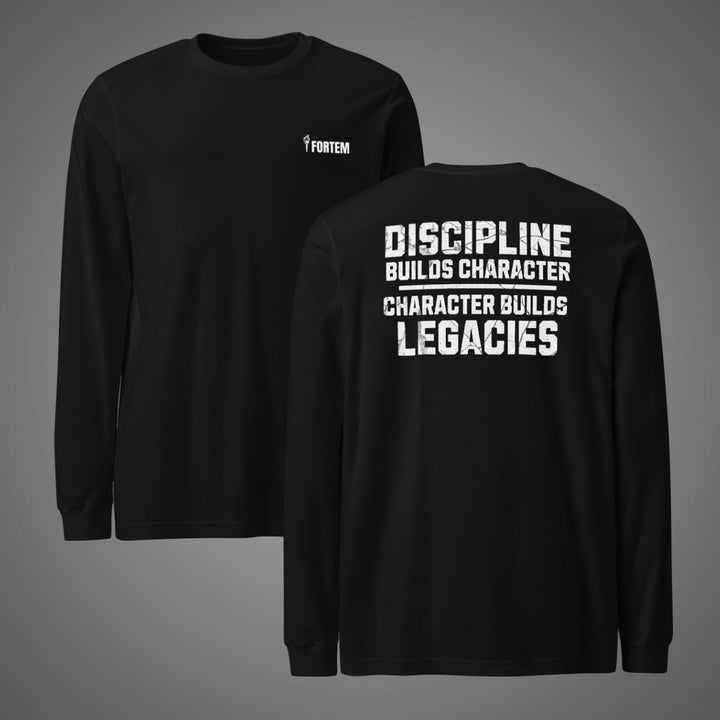 Discipline Builds Character — Long Sleeve Tee