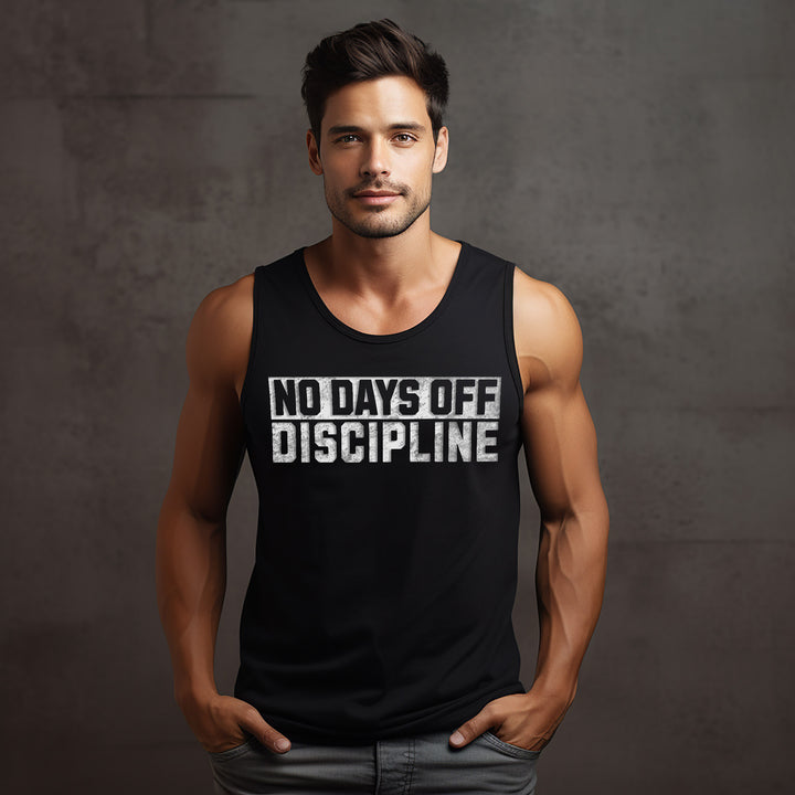 No Days Off Discipline - Tank