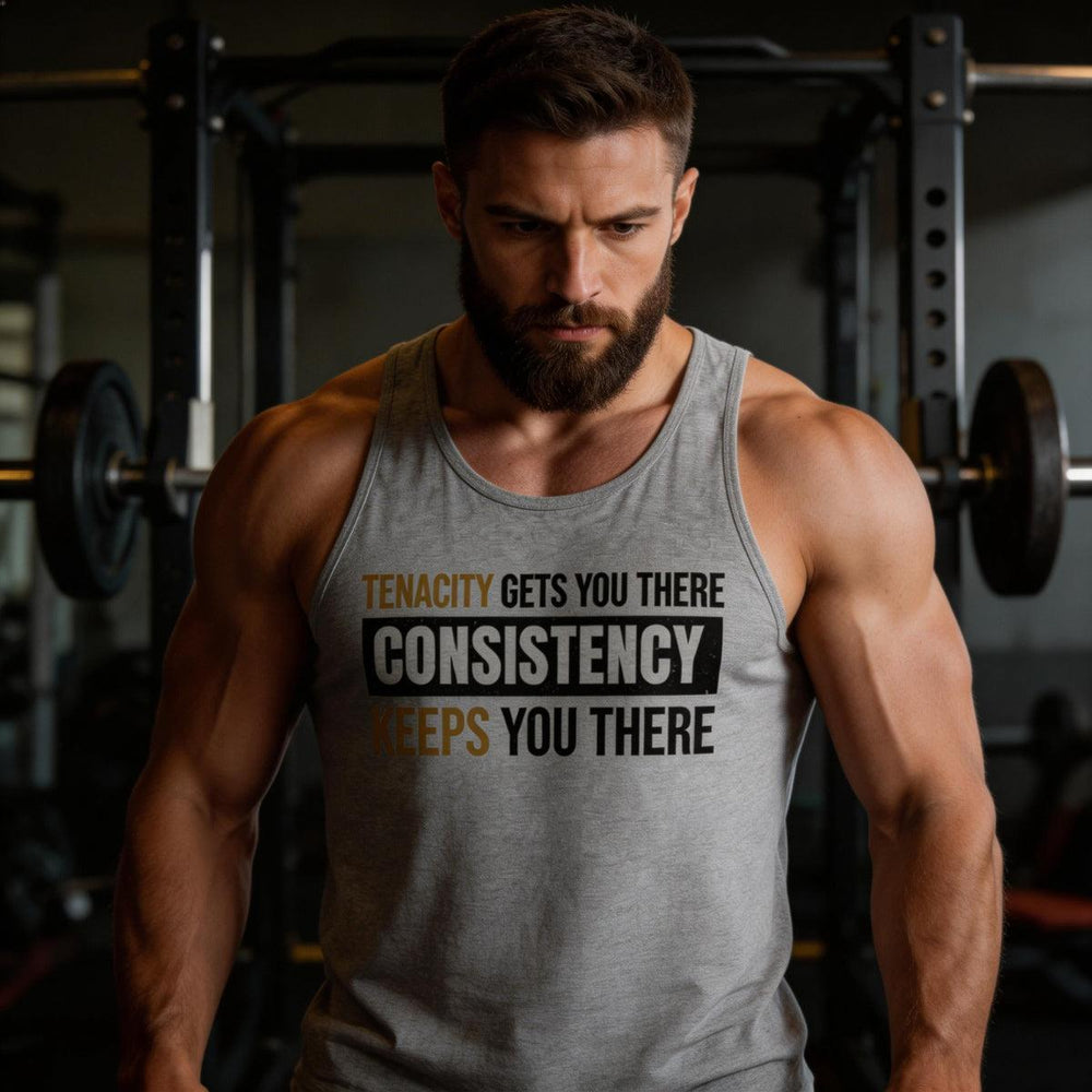 Consistency Keeps You There - Tank-Fortem Apparel
