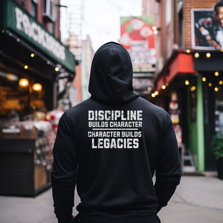 Discipline Builds Character — Hoodie-Fortem Apparel
