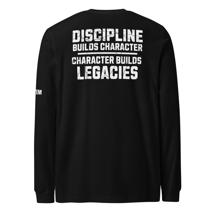 Discipline Builds Character Long Sleeve Tee-Fortem Apparel