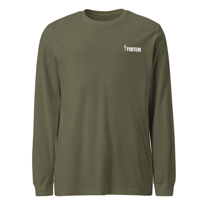 Earned In Sweat - Long Sleeve Tee-Fortem Apparel