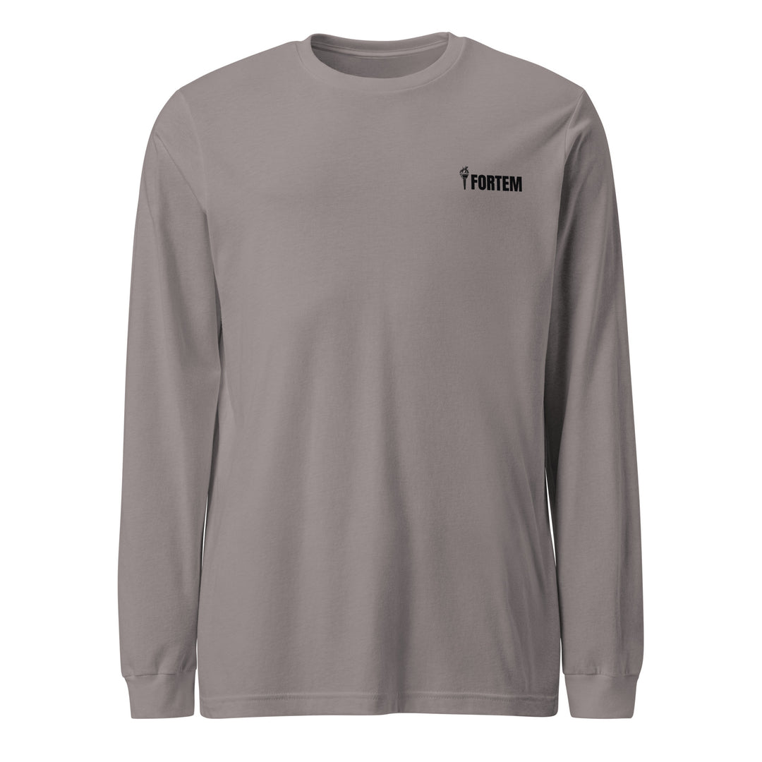 Earned In Sweat - Long Sleeve Tee-Fortem Apparel