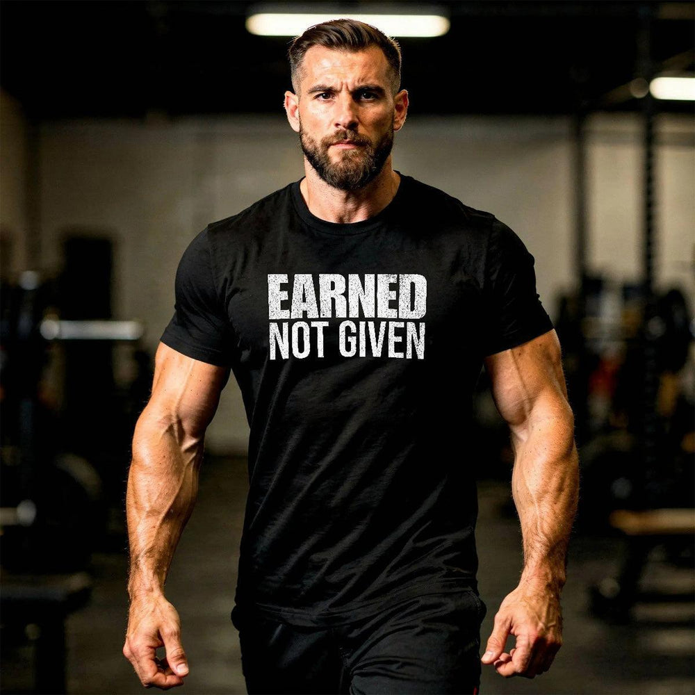 Earned Not Given | Front | Tee-Fortem Apparel