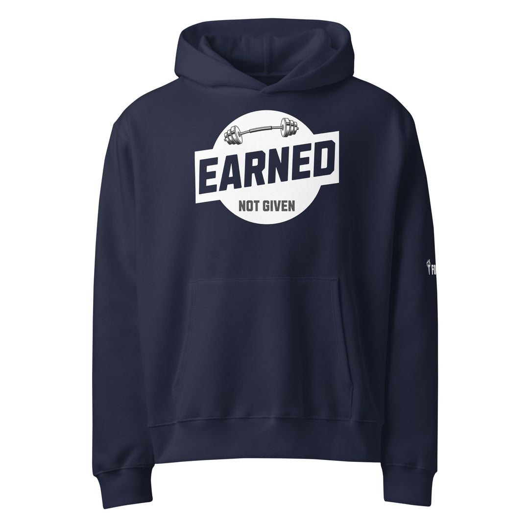 Earned Not Given Oversized heavyweight hoodie-Fortem Apparel