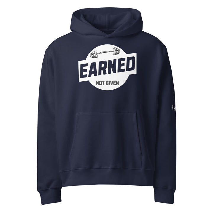 Earned Not Given Oversized heavyweight hoodie-Fortem Apparel