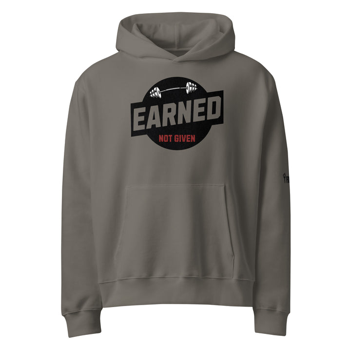 Earned Not Given Oversized heavyweight hoodie-Fortem Apparel