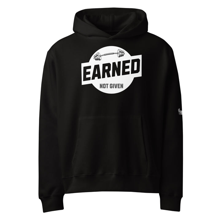 Earned Not Given Oversized heavyweight hoodie-Fortem Apparel
