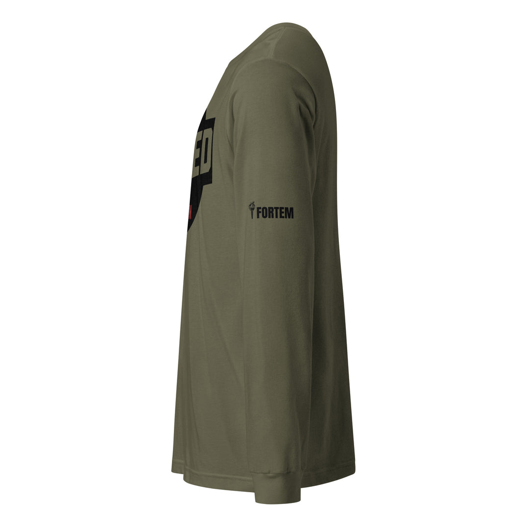 Earned Not Given Long Sleeve Tee-Fortem Apparel