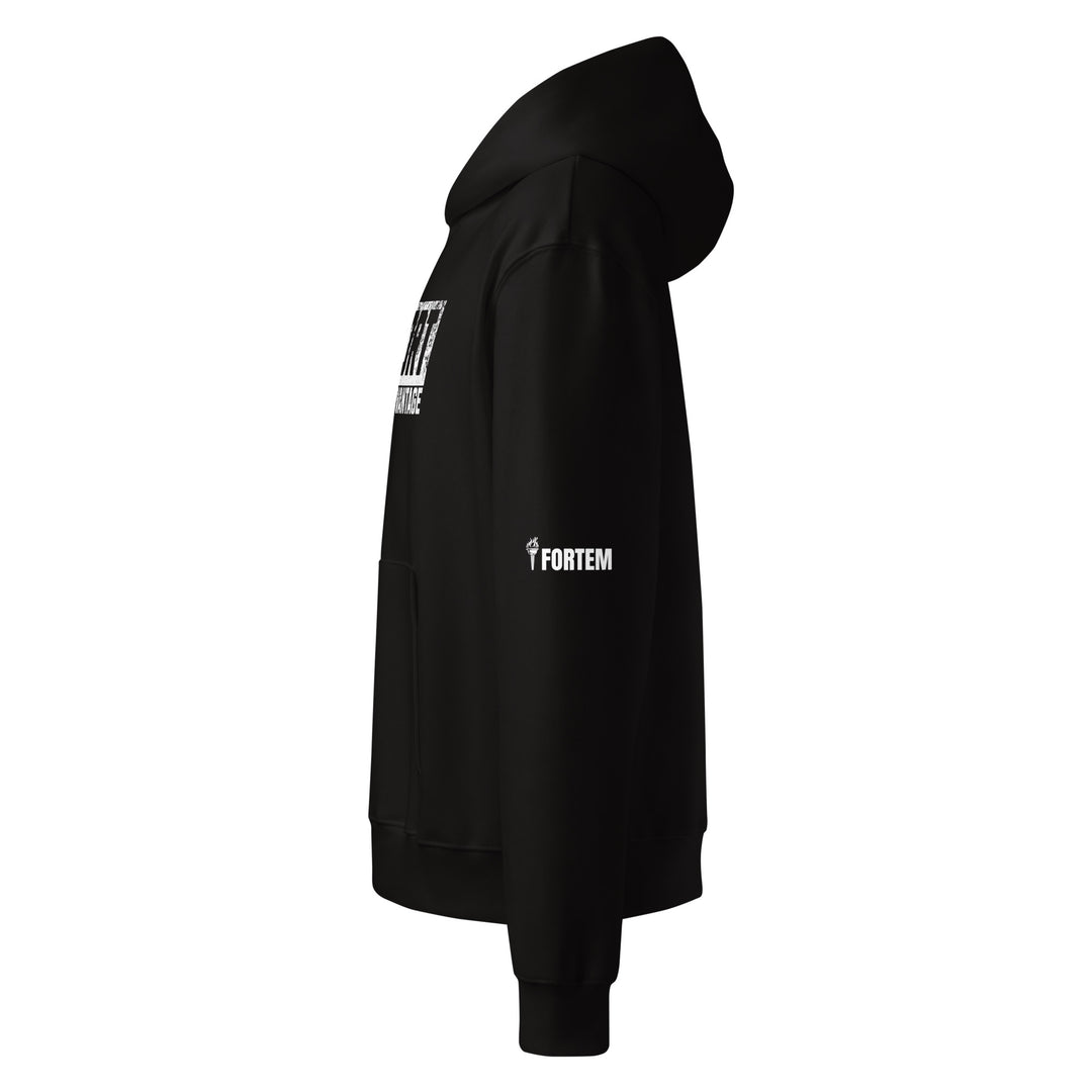 Effort Is Your Advantage Oversized heavyweight hoodie-Fortem Apparel