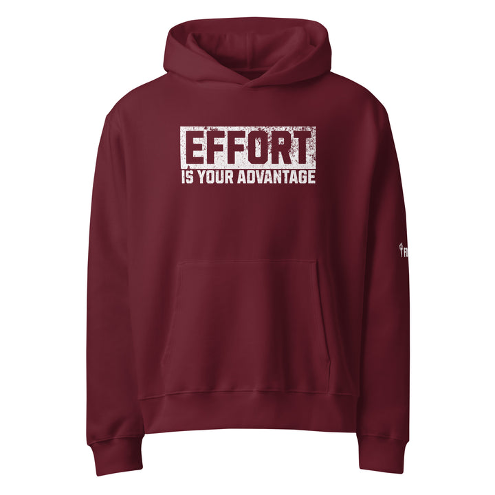 Effort Is Your Advantage Oversized heavyweight hoodie-Fortem Apparel