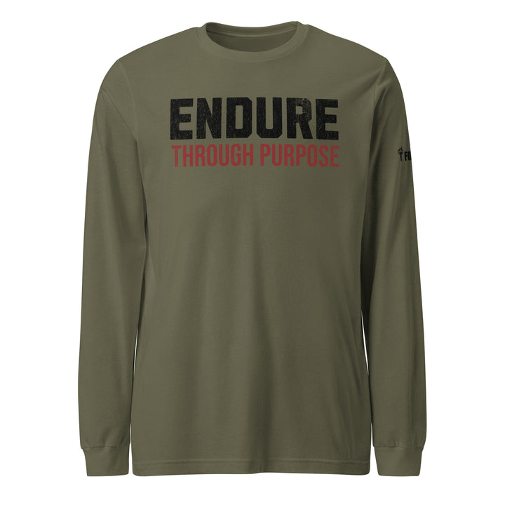 Endure Through Purpose - Long Sleeve Tee-Fortem Apparel