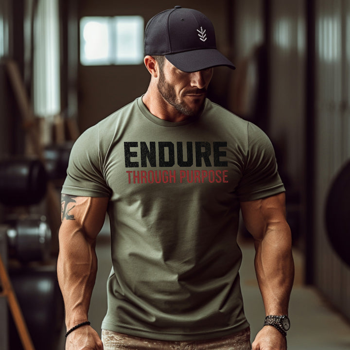 Endure Through Purpose | Front | Tee-Fortem Apparel