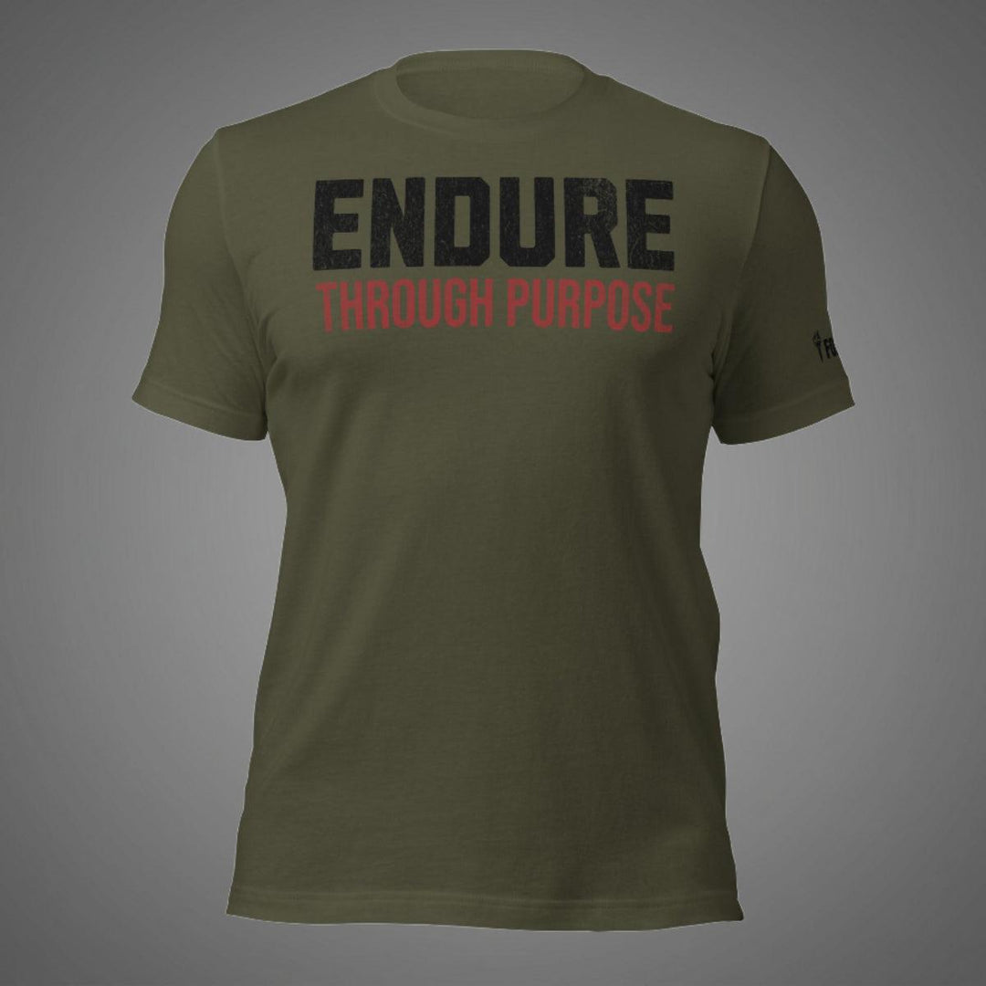 Endure Through Purpose | Front | Tee-Fortem Apparel