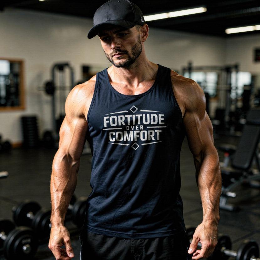 Fortitude Over Comfort - Tank-Fortem Apparel