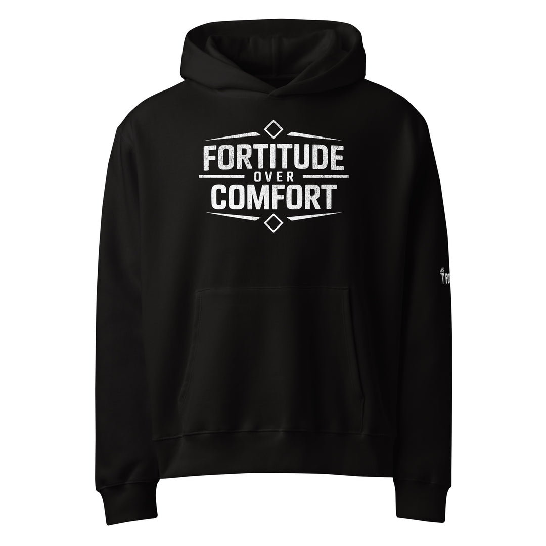 Fortitude Over Comfort Oversized heavyweight hoodie-Fortem Apparel