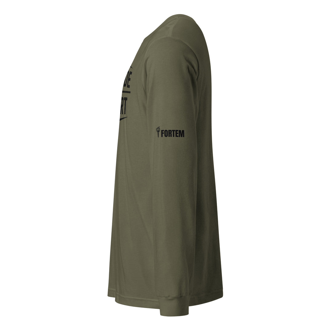 Fortitude Over Comfort Long Sleeve Tee-Fortem Apparel