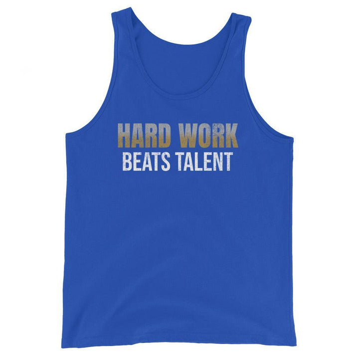 Hard Work Beats Talent - Tank-Fortem Apparel