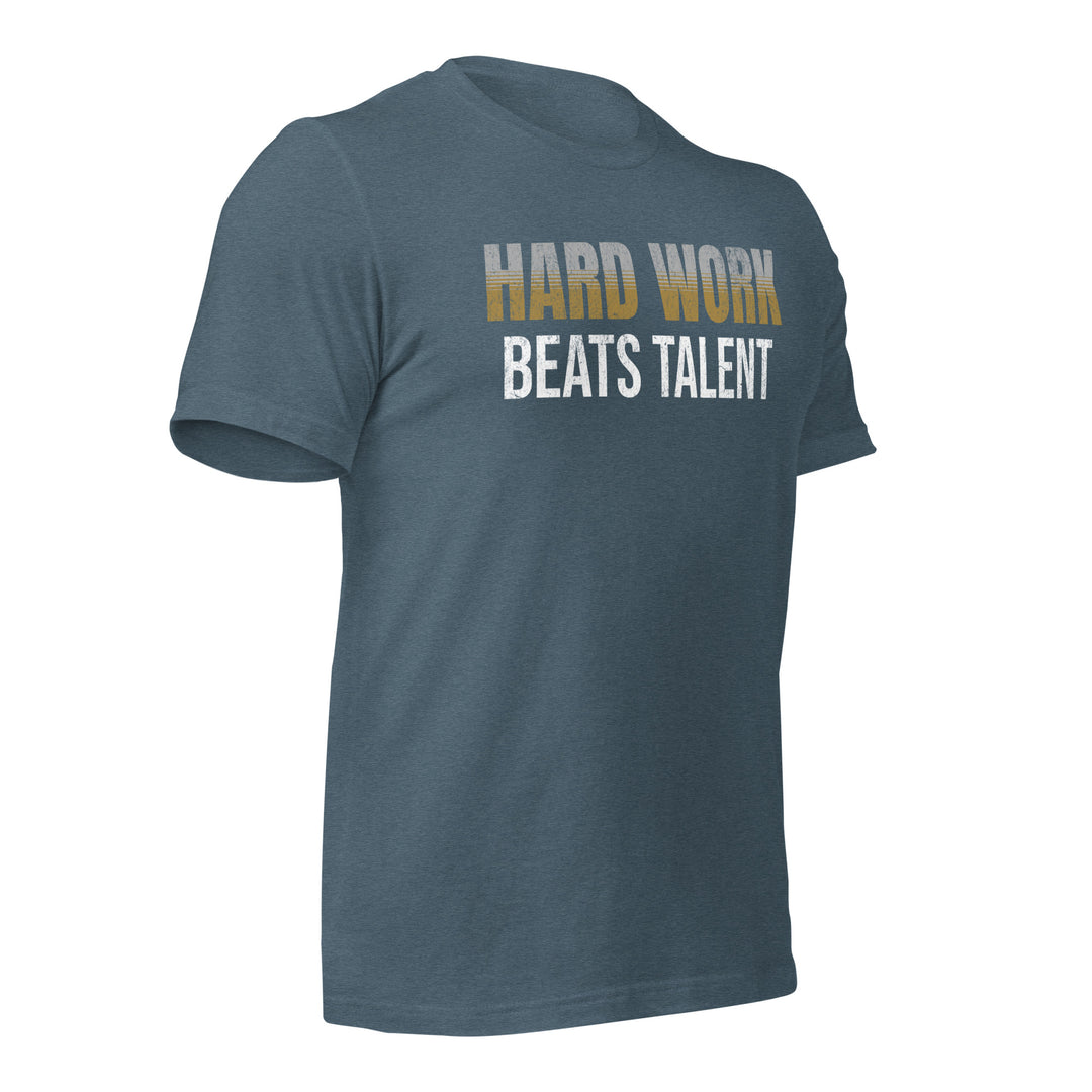 Hard Work Beats Talent | Front | Tee-Fortem Apparel