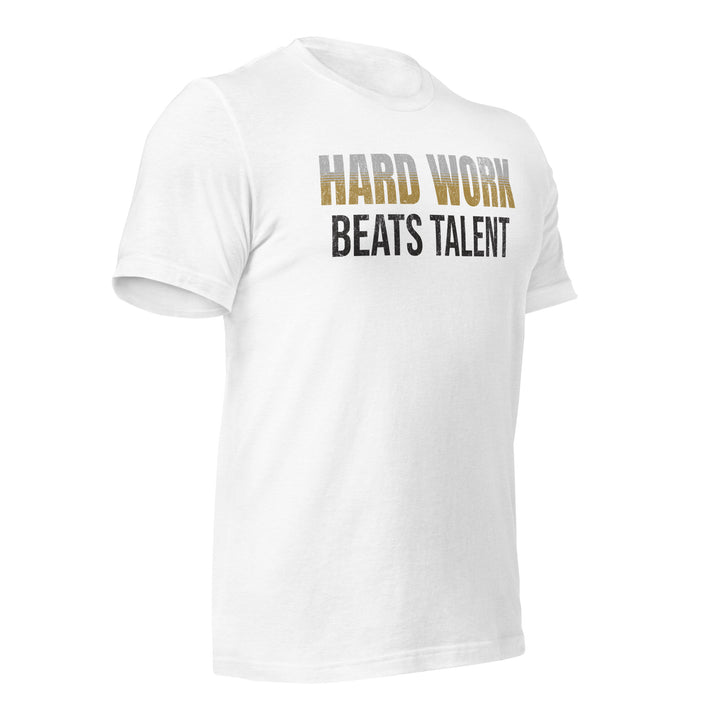 Hard Work Beats Talent | Front | Tee-Fortem Apparel