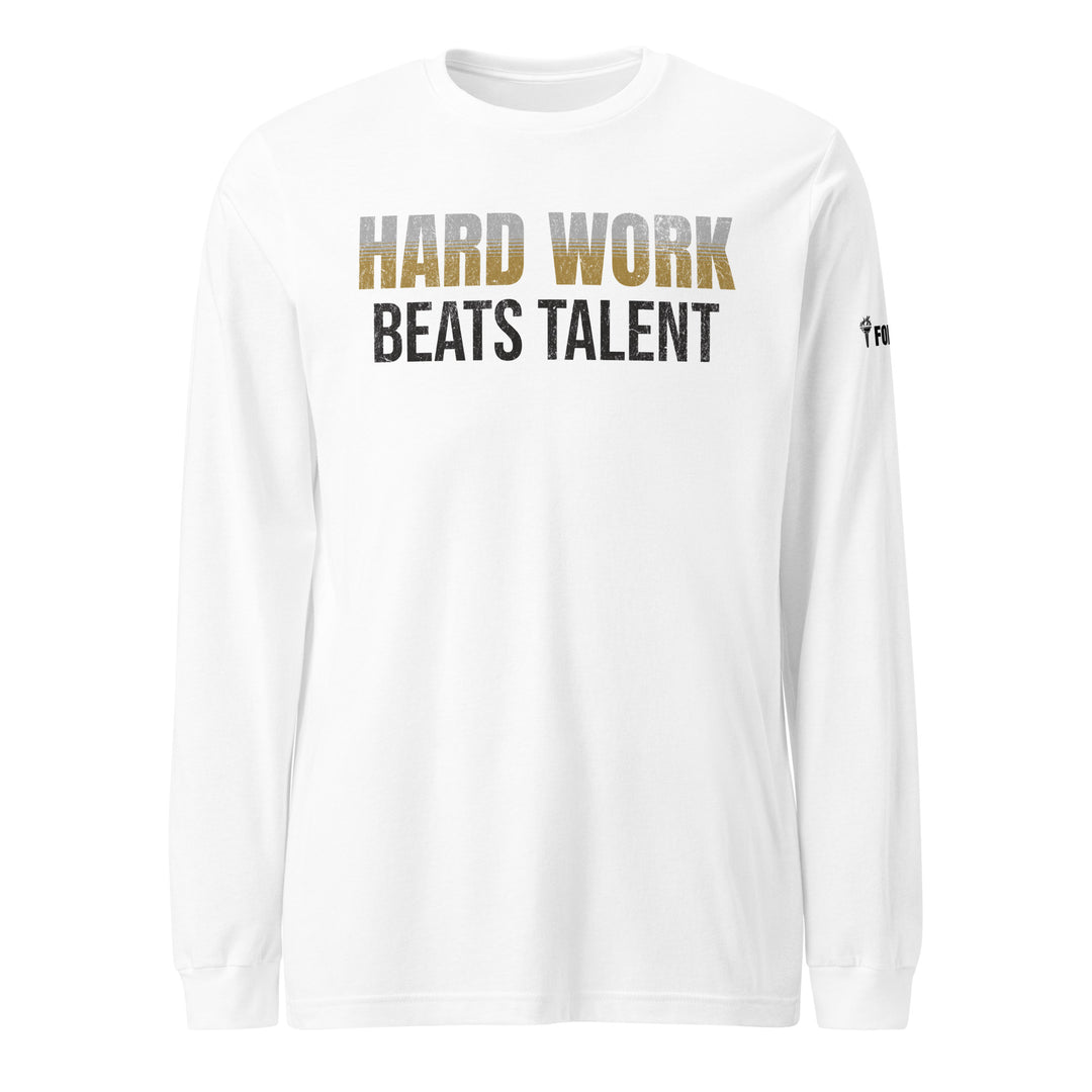 Hard Work - Long Sleeve Tee-Fortem Apparel