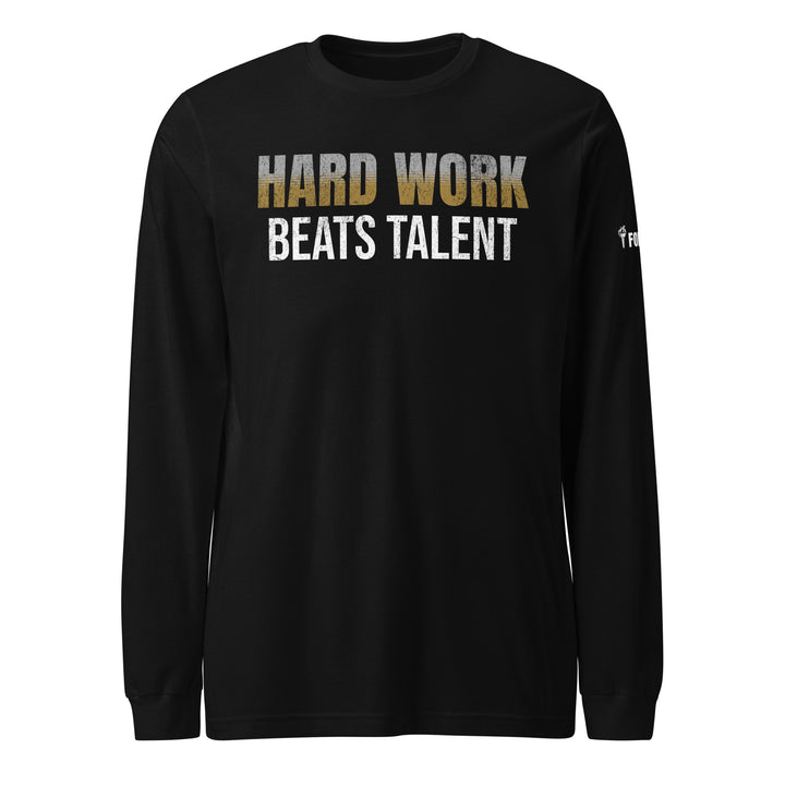 Hard Work - Long Sleeve Tee-Fortem Apparel