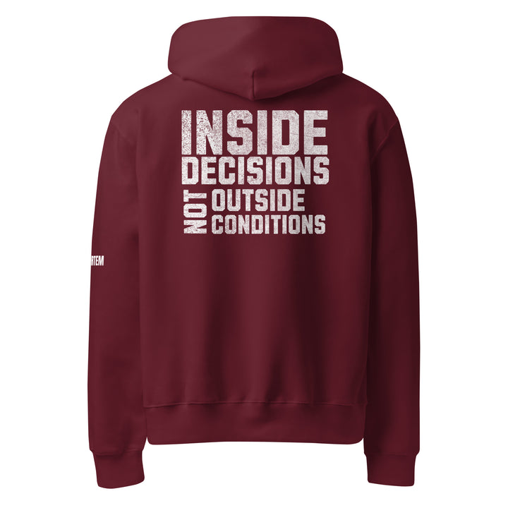 Inside Decisions Oversized heavyweight hoodie-Fortem Apparel