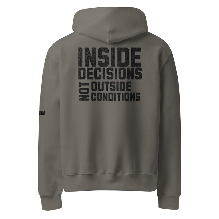 Inside Decisions Oversized heavyweight hoodie-Fortem Apparel