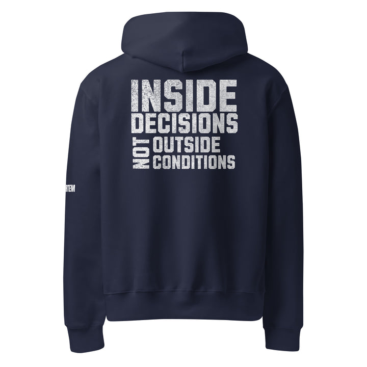 Inside Decisions Oversized heavyweight hoodie-Fortem Apparel