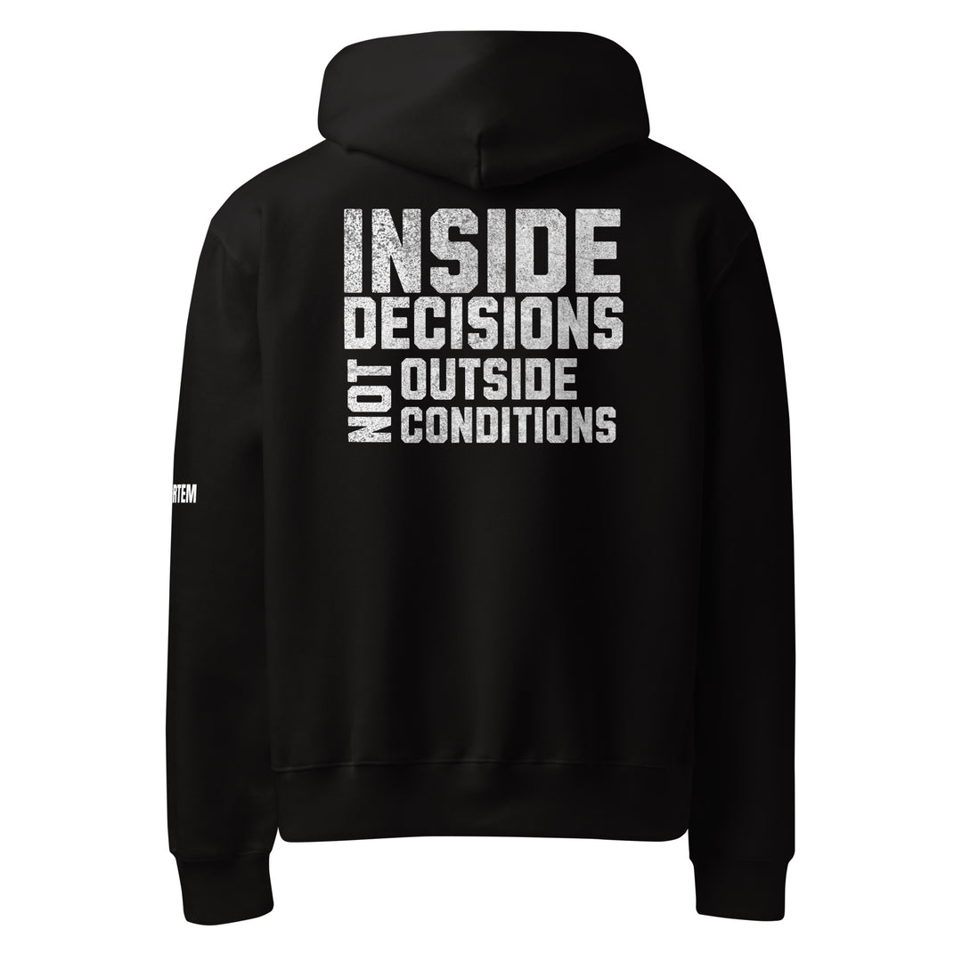 Inside Decisions Oversized heavyweight hoodie-Fortem Apparel
