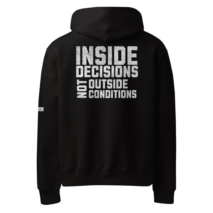 Inside Decisions Oversized heavyweight hoodie-Fortem Apparel