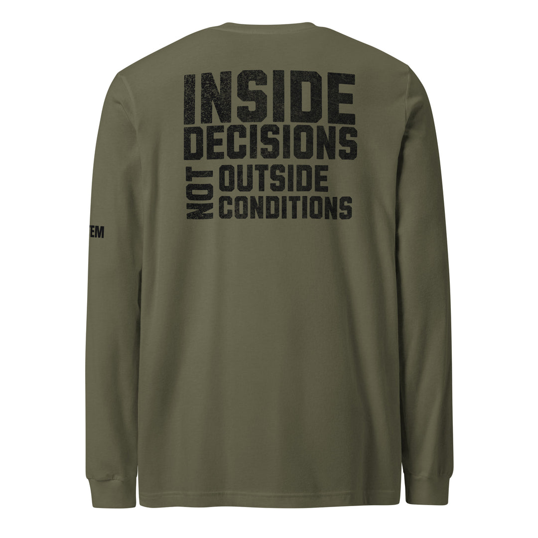 Inside Decisions Long Sleeve Tee-Fortem Apparel