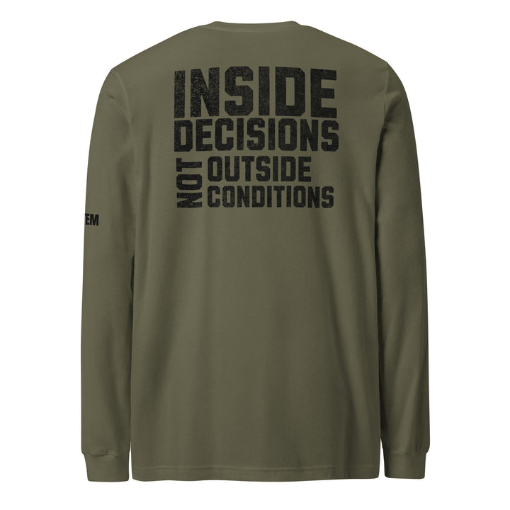 Inside Decisions Long Sleeve Tee-Fortem Apparel