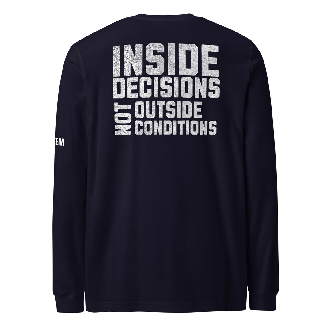 Inside Decisions Long Sleeve Tee-Fortem Apparel