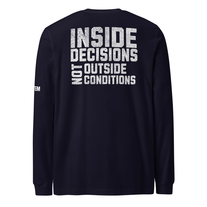 Inside Decisions Long Sleeve Tee-Fortem Apparel