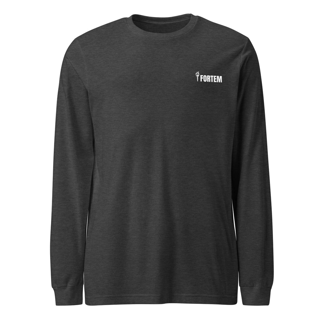 Less Talk - Long Sleeve Tee-Fortem Apparel