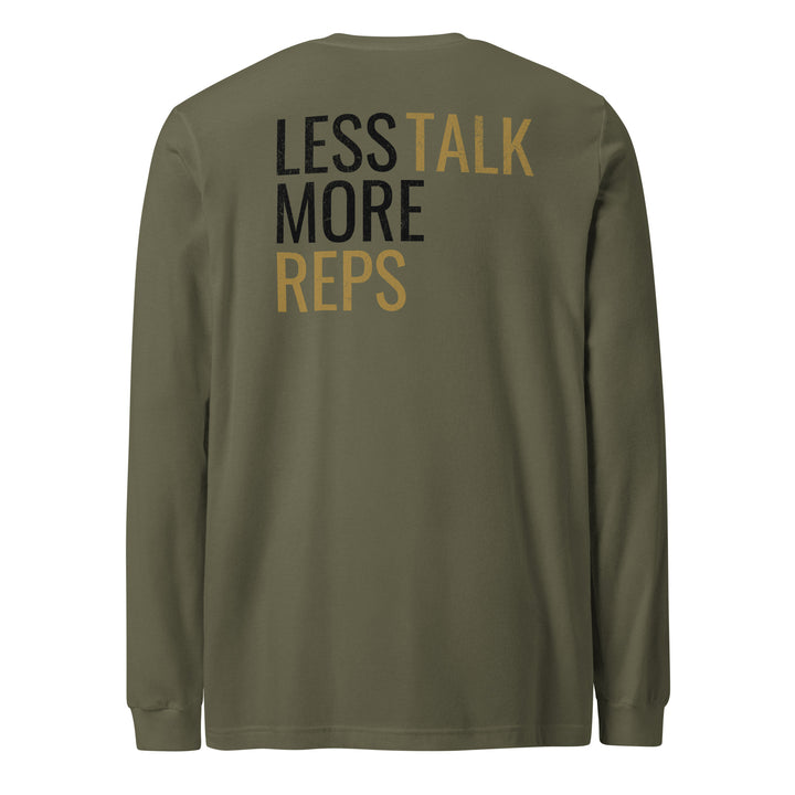 Less Talk - Long Sleeve Tee-Fortem Apparel