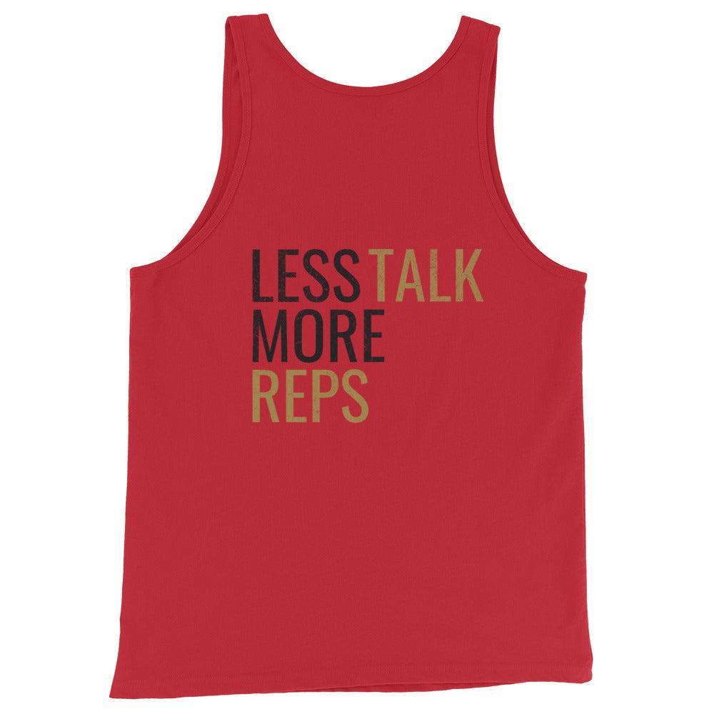 Less Talk More Reps - Tank-Fortem Apparel
