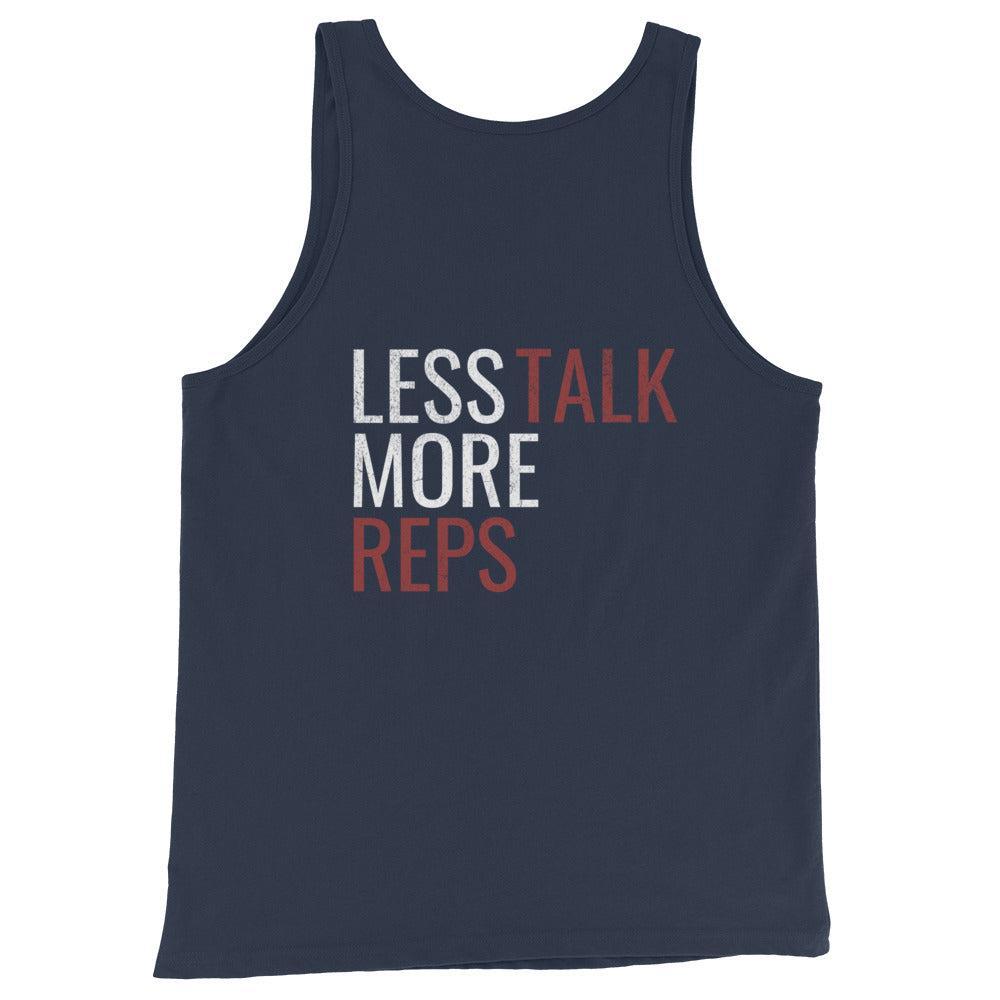 Less Talk More Reps - Tank-Fortem Apparel