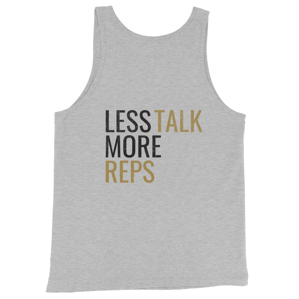 Less Talk More Reps - Tank-Fortem Apparel