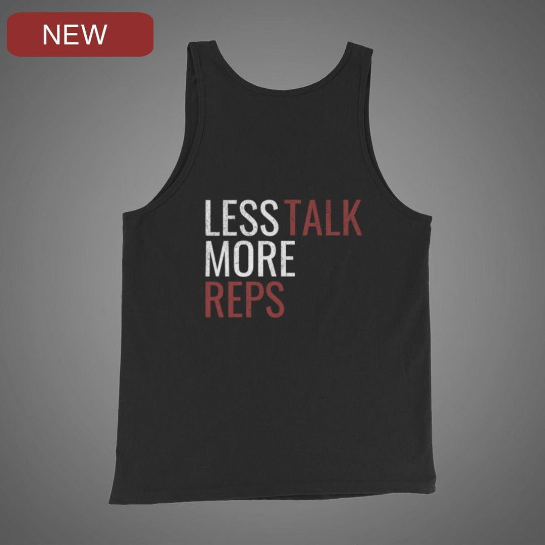 Less Talk More Reps - Tank-Fortem Apparel