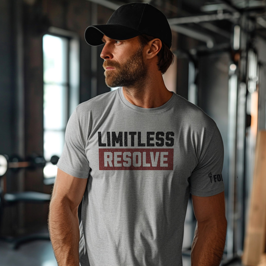Limitless Resolve | Front | Tee-Fortem Apparel