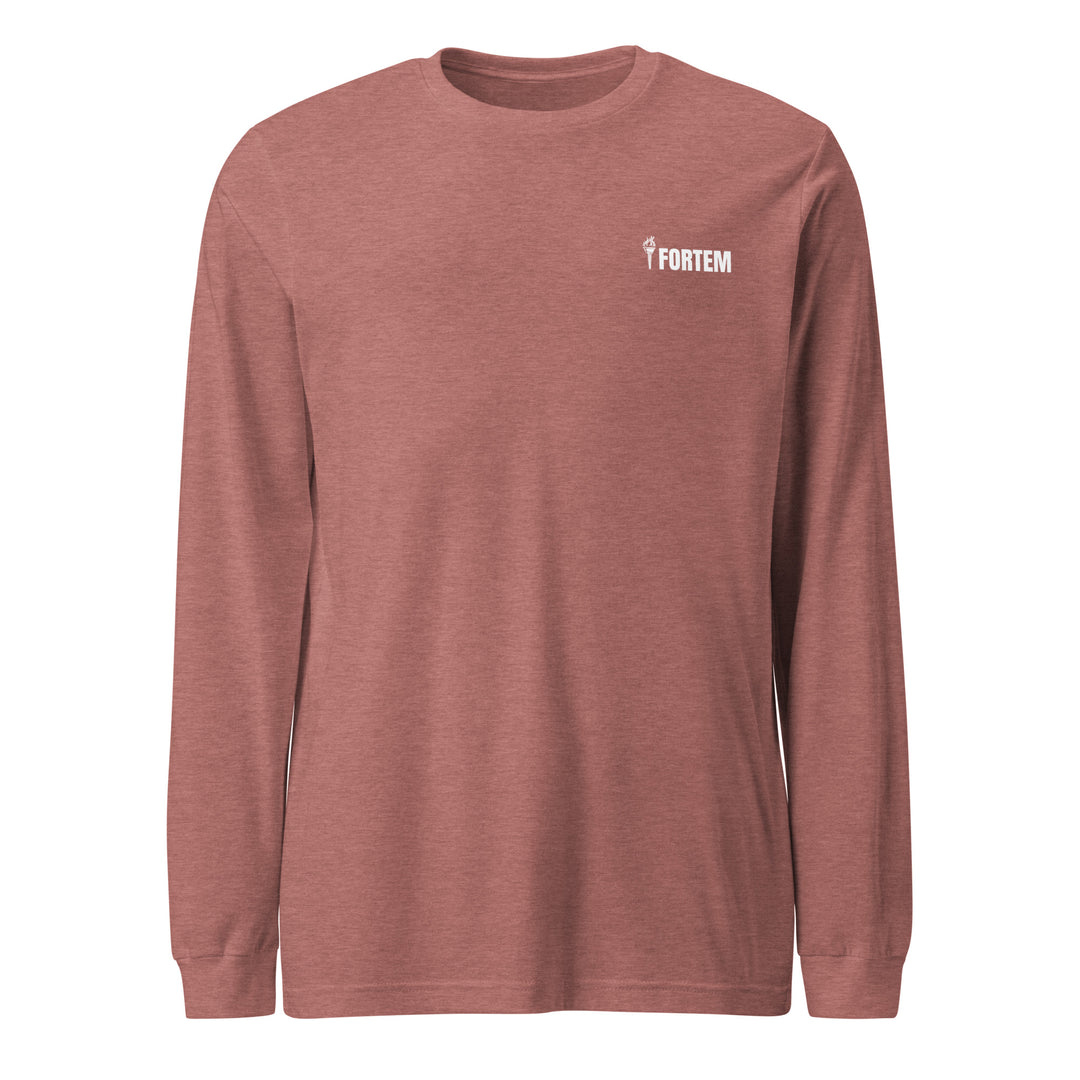 Never Satisfied - Long Sleeve Tee-Fortem Apparel
