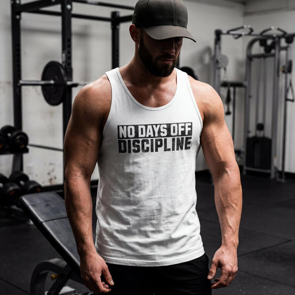 No Days Off Discipline - Tank-Fortem Apparel