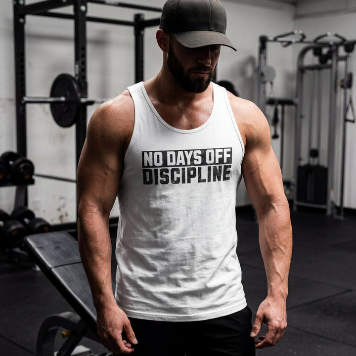 No Days Off Discipline - Tank-Fortem Apparel