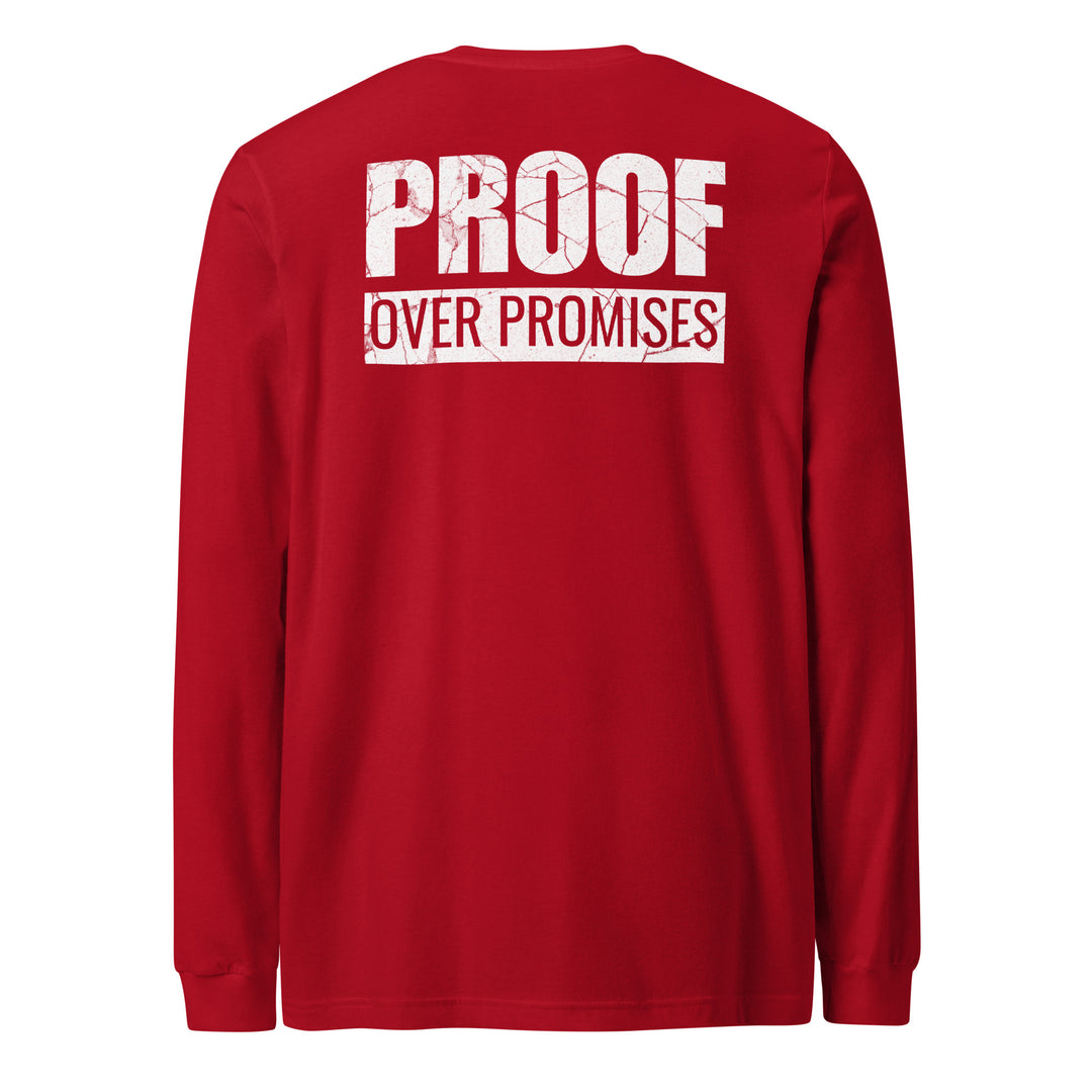 Proof Over Promises - Long Sleeve Tee-Fortem Apparel